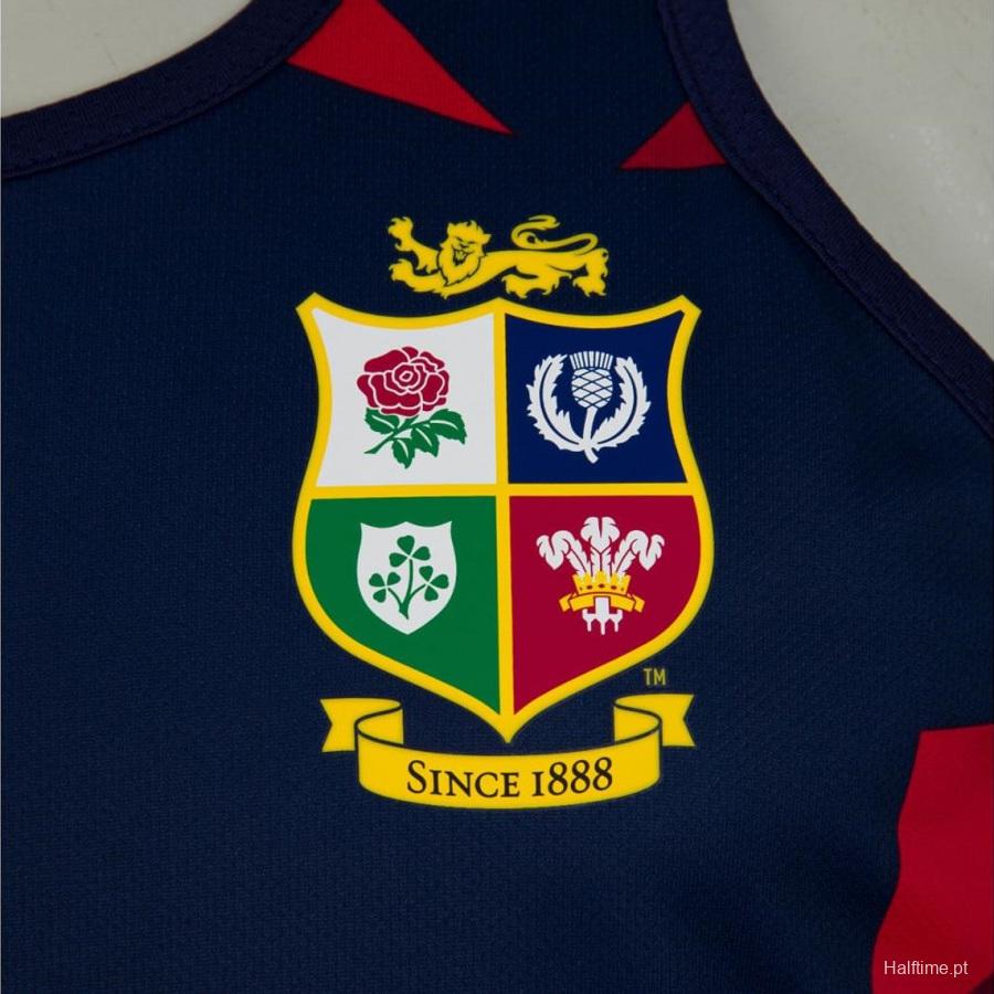 British And Irish Lions 2021 Mens Rugby Singlet - Navy