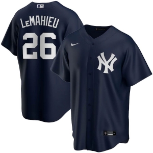 Men's DJ LeMahieu Navy Alternate 2020 Player Team Jersey