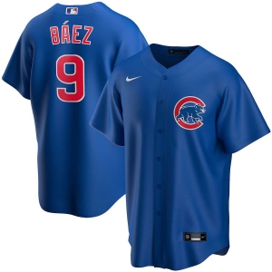 Men's Javier Baez Royal Alternate 2020 Player Team Jersey