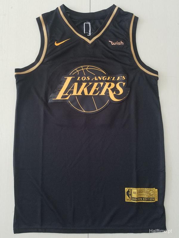 LeBron James 23 Black Golden Edition Jersey