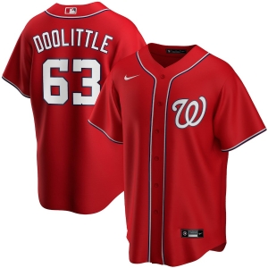 Men's Sean Doolittle Red Alternate 2020 Player Team Jersey