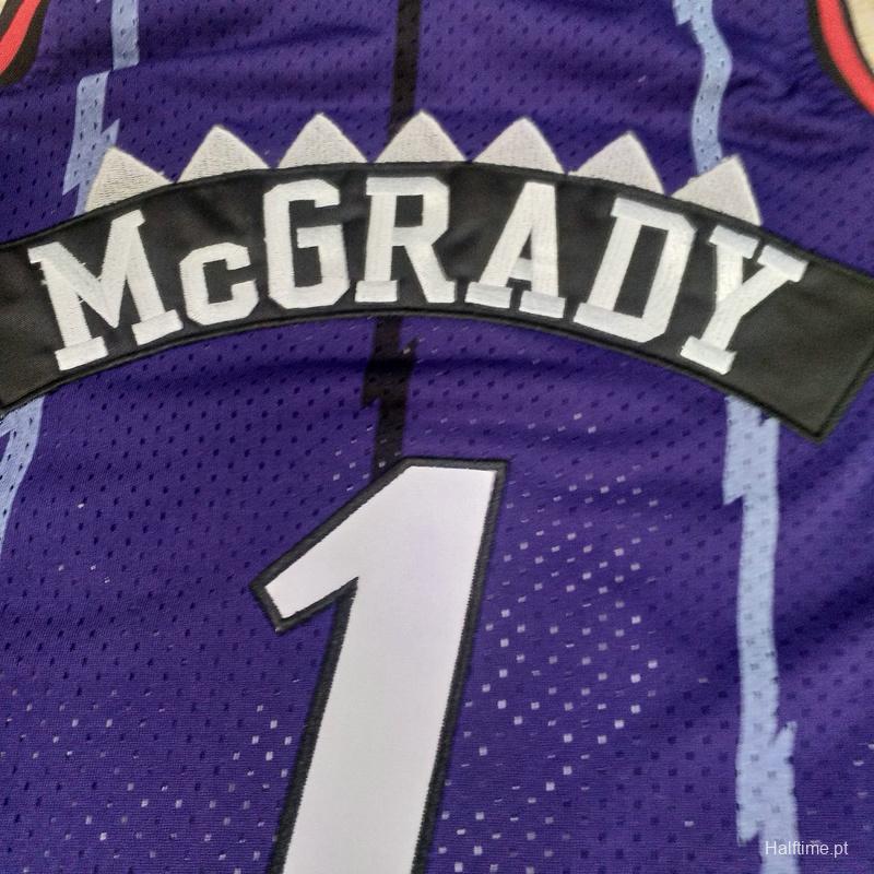 Men's Tracy McGrady Purple Retro Classic Team Jersey