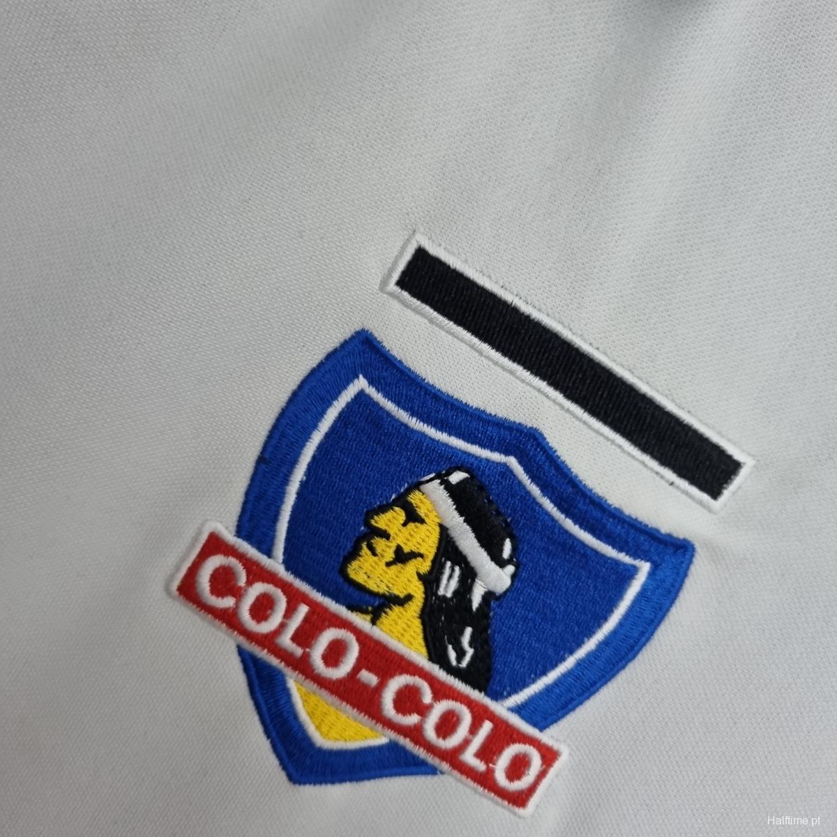 Retro 1999 Colo Colo home Soccer Jersey