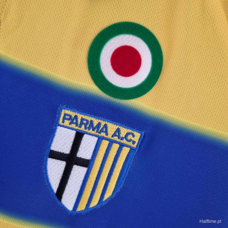 Retro Parma 99/00 Home Soccer Jersey