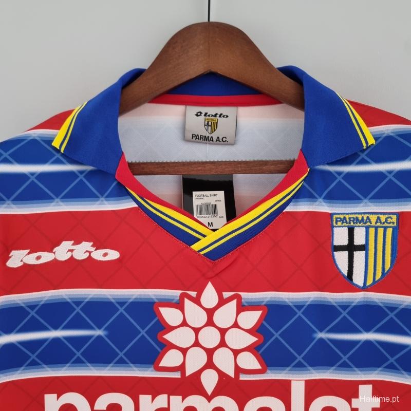 Retro Parma 98/99 Away Soccer Jersey