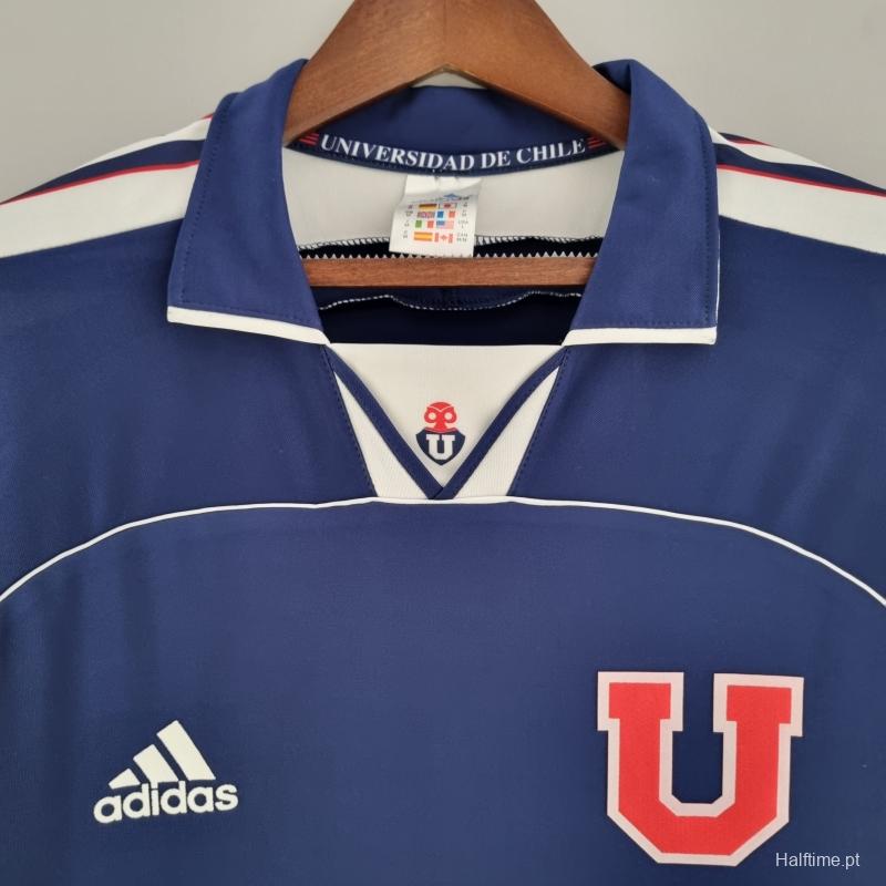 Retro Universidad De Chile 00/01 Home Soccer Jersey