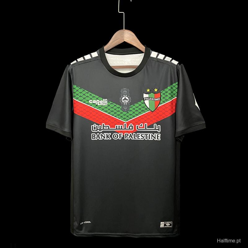 22/23 Deportivo Palestino Black Soccer Jersey