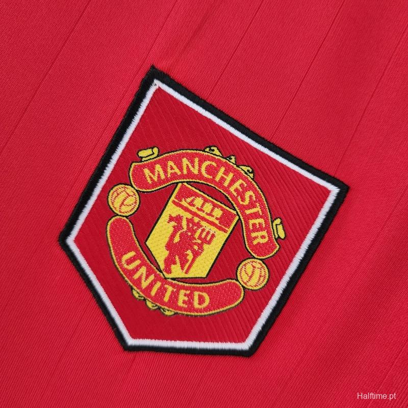 22/23 Women Manchester United Home  Soccer Jersey