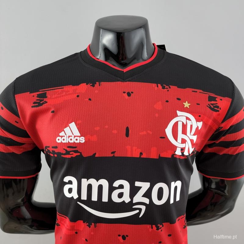 Player Version 22/23 Flamengo Concept Edition Red Black Jersey