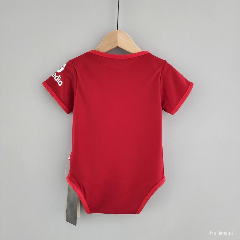 22/23 Liverpool Baby Jersey 6-18 Month KM#0016