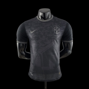 Player Version 2022 Brazil PELE Black Commemorative Black Jersey