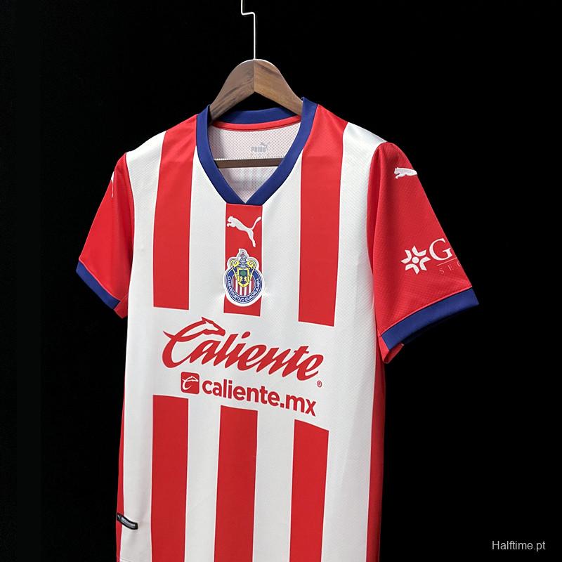 22/23 Chivas Guadalajara Home Soccer Jersey