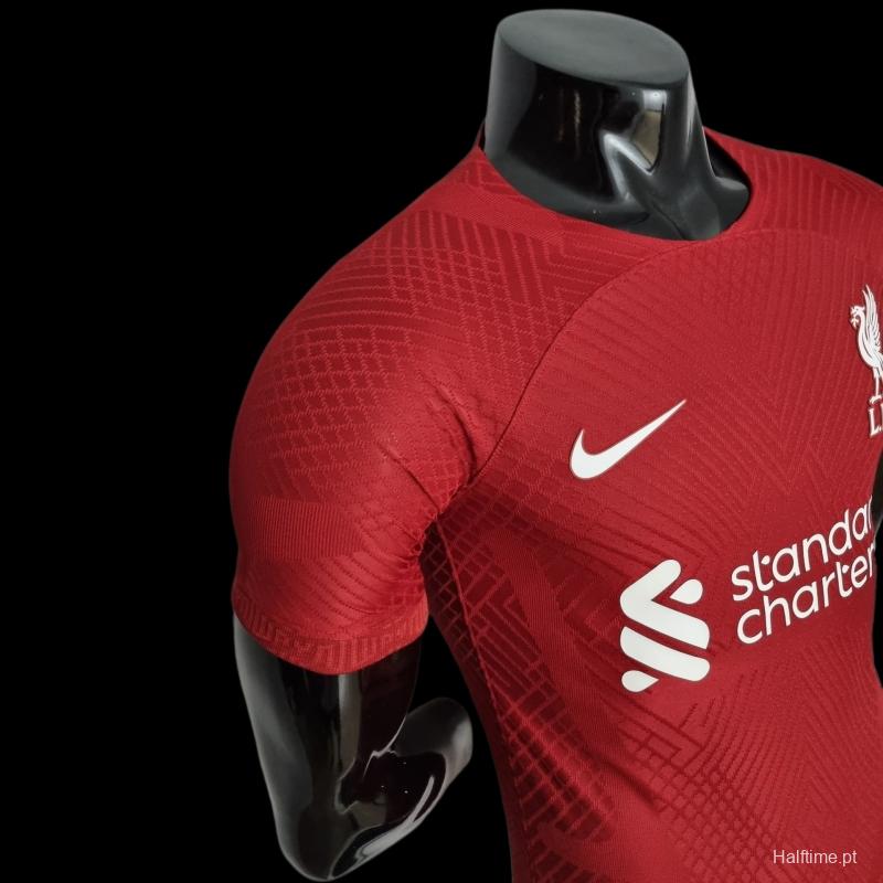 Player Version 22/23 Liverpool Home Soccer Jersey