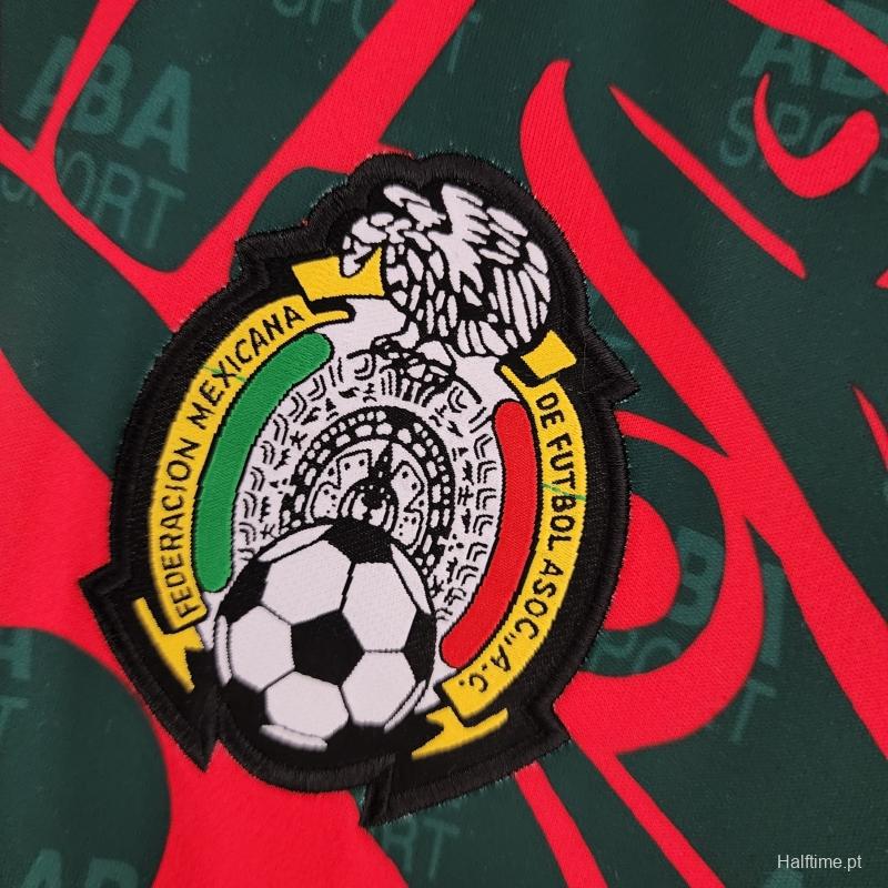 Retro 1997 Mexico Fourth Away Soccer Jersey