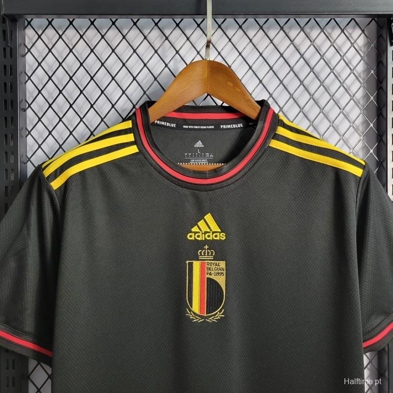 2022 Belgium Away Soccer Jersey