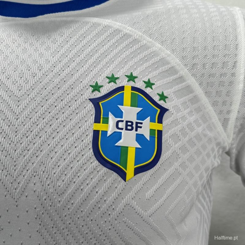 Player Version 22/23 Brazil Away White Jersey