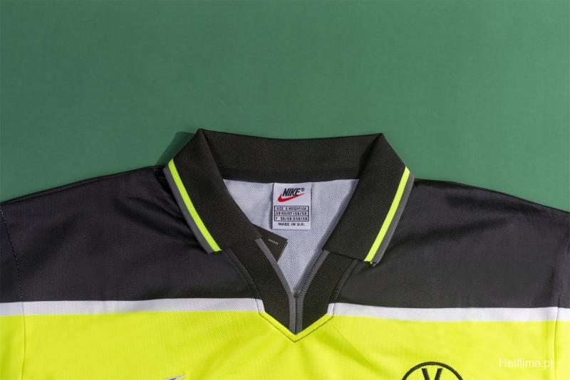 RETRO 96/97 Dortmund Champions League Home Soccer Jersey