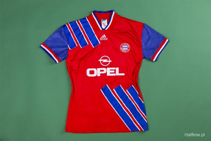 RETRO 93/95 Bayern Munich Home Soccer Jersey