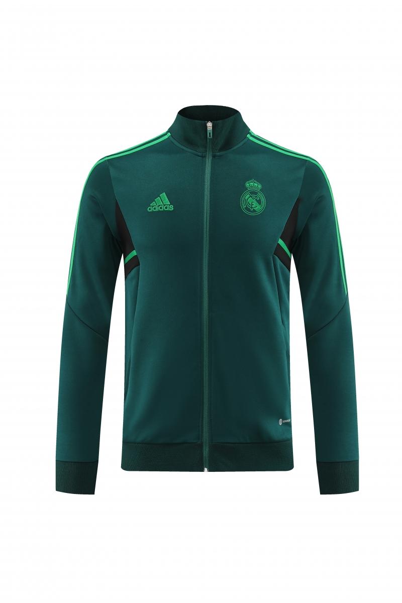 2022 Mexico Deep Green Full Zipper Tracksuit