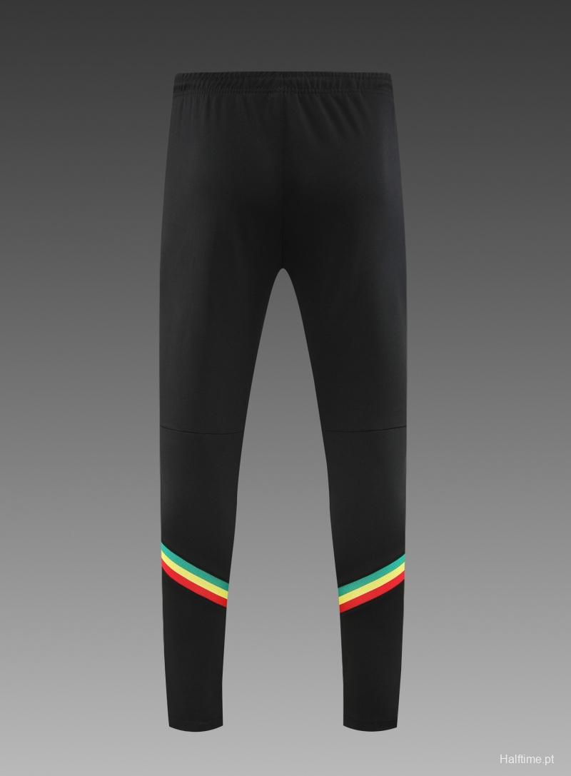 2022 Senegal Green Half Zipper Tracksuit