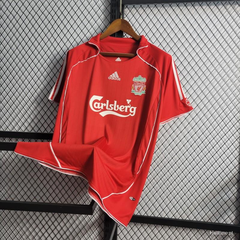 Retro 2006/07 Liverpool Home Jersey