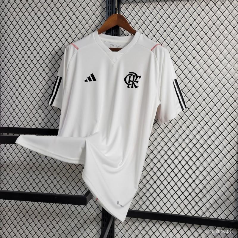 23-24 Flamengo Training White Jersey