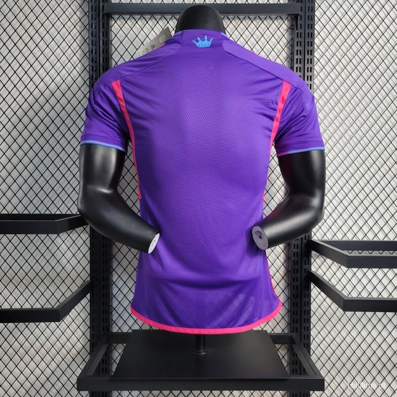 Player Version 23-24 Charlotte Away Purple Jersey