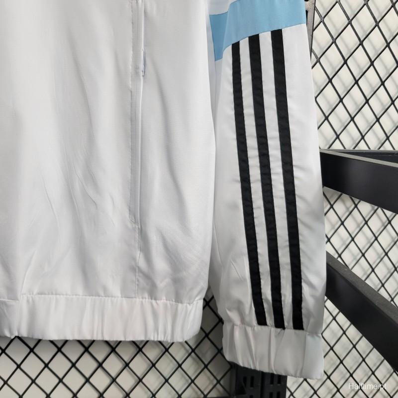 23-24 Sao Paulo White Windbreaker