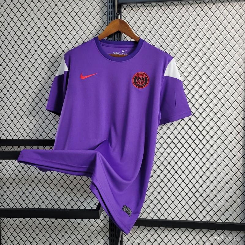 23-24 PSG Purple Training Jersey