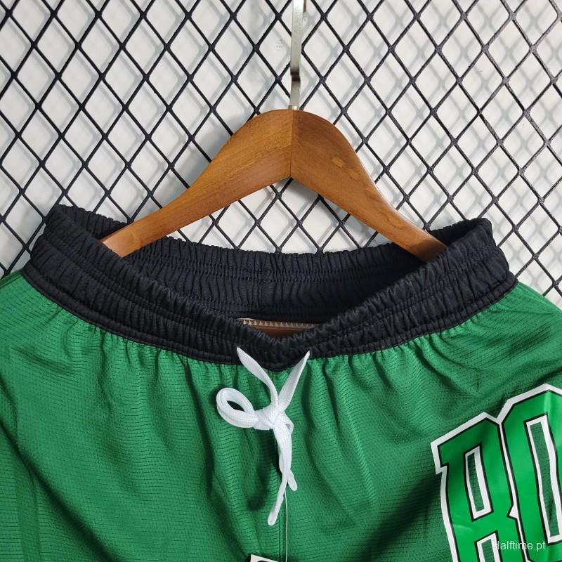 23 24 NBA Boston Celtics Green Shorts