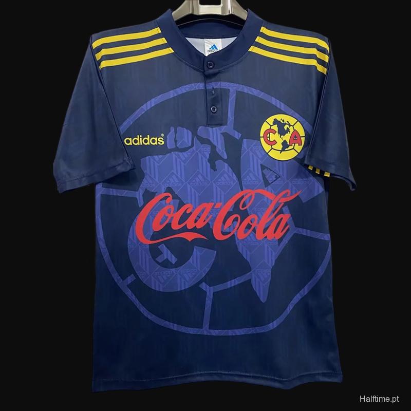 Retro 98/99 Club America Away Blue Jersey