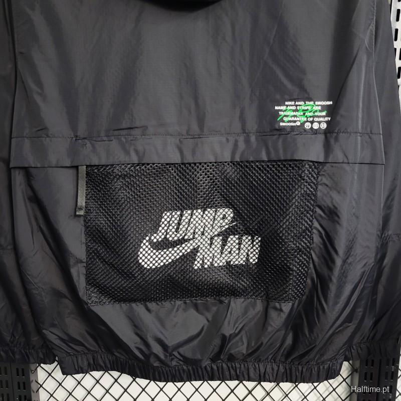 2023 Nike Jordan Black Windbreaker