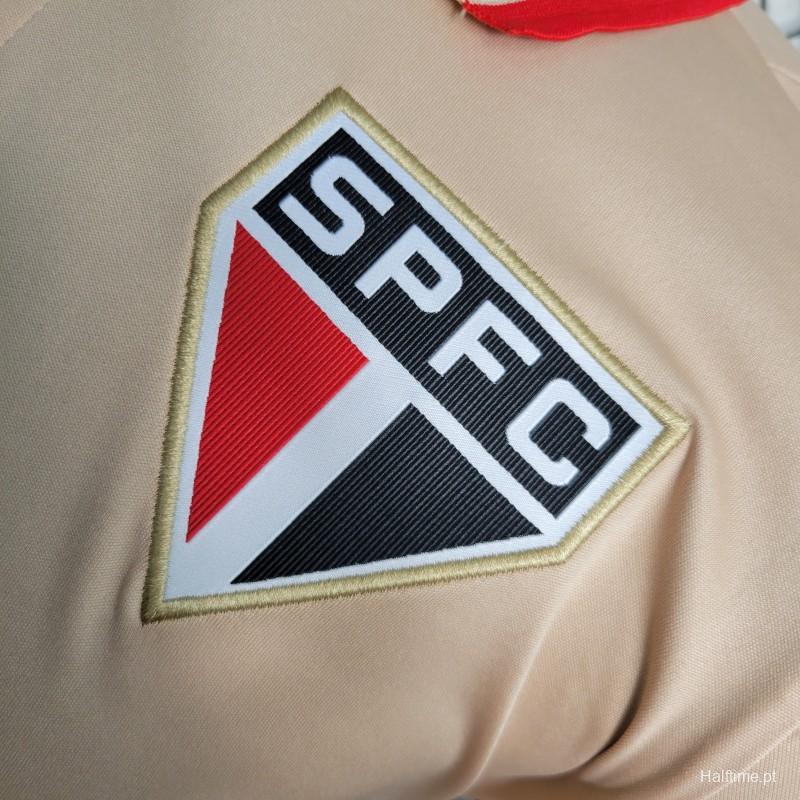 23-24 Sao Paulo Beige POLO Jersey