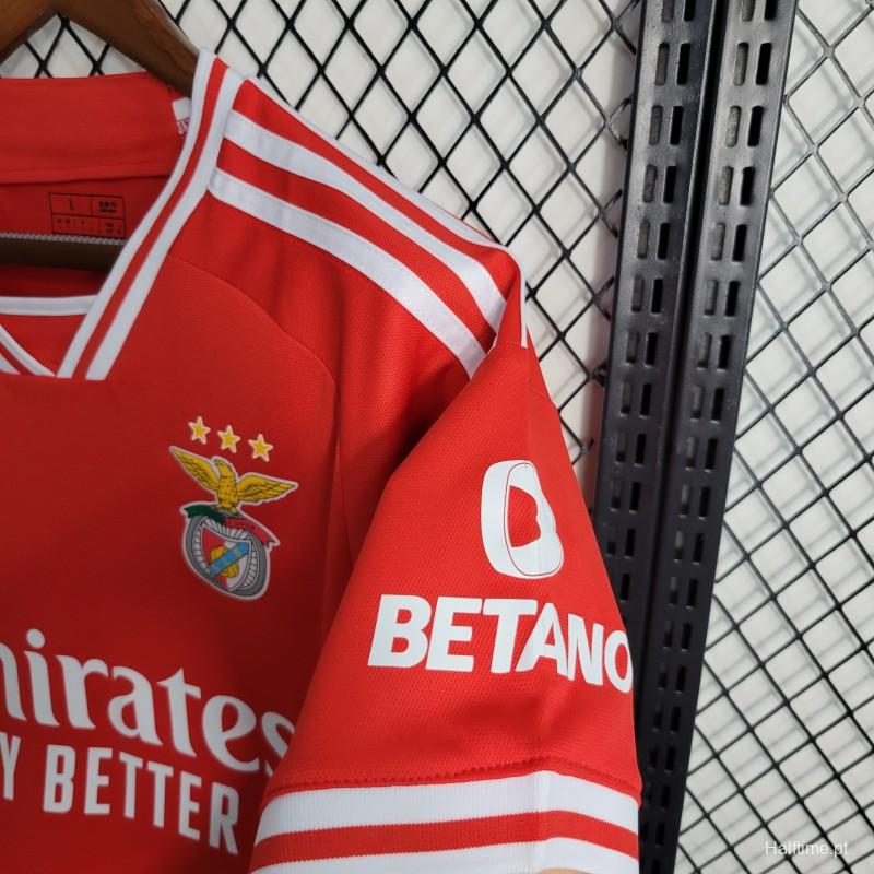 23-24 Benfica Home Jersey