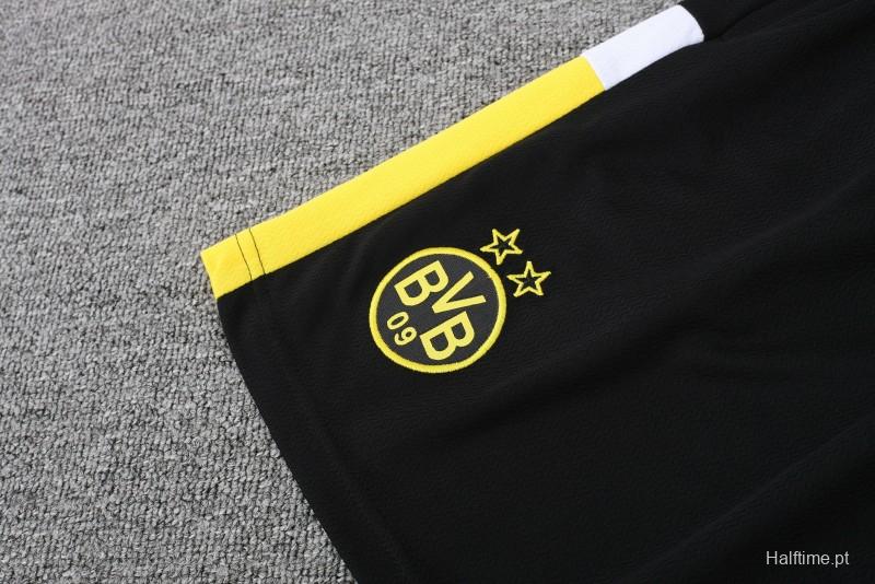 23 24 Borussia Dortmund Yellow Short Sleeve+Shorts