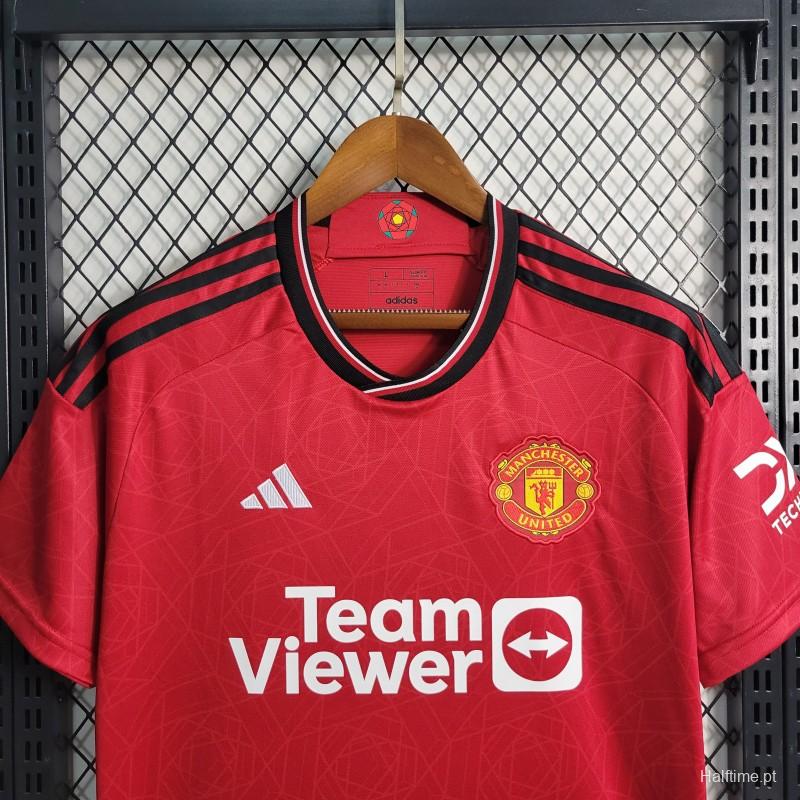 23-24 Manchester United Home Jersey