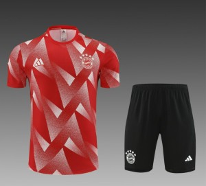 23/24 Bayern Munich Red Short Sleeve Jersey+Pants