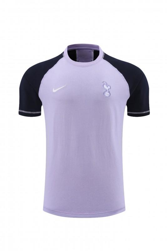 23/24 Tottenham Hotspur Purple/Navy Cotton Short Sleeve Jersey+Shorts