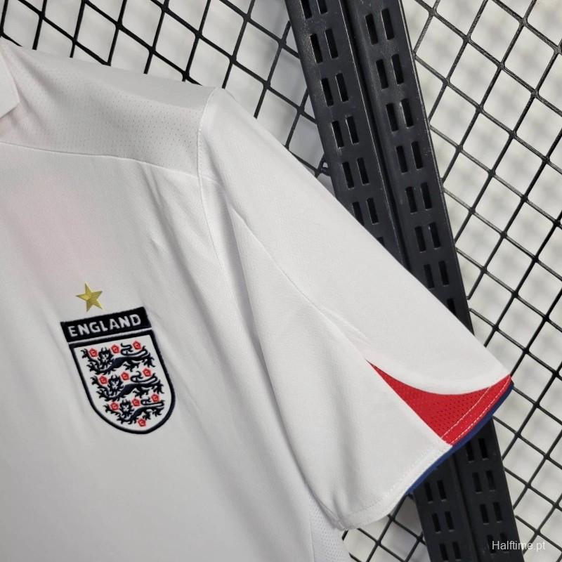 Retro 2006 England Home Jersey