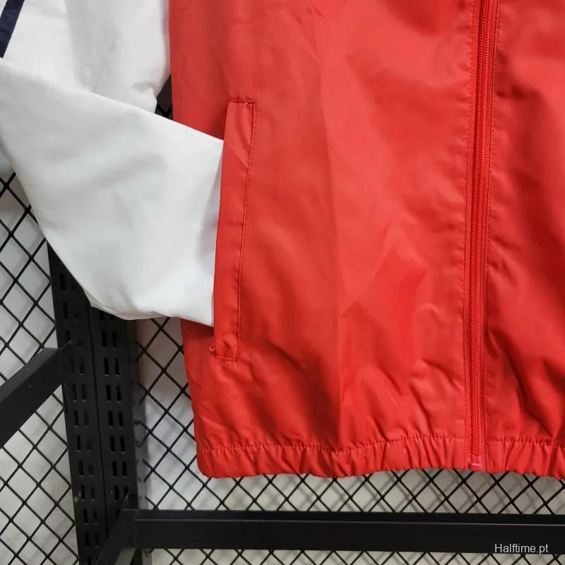 24/25 Sao Paulo Red Windbreaker