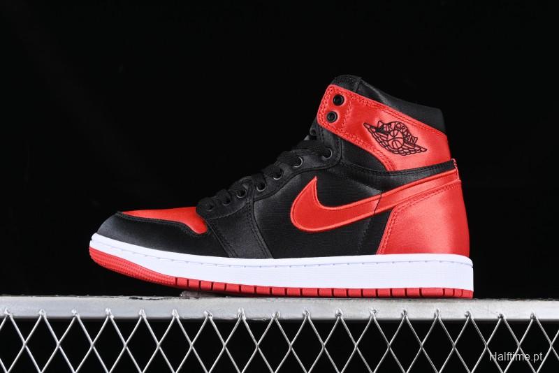 Air Jordan 1 High OG "Satin Bred" AJ1