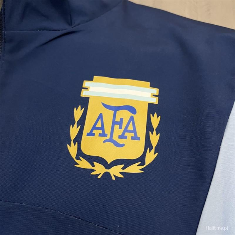 2024 Argentina Blue Windbreaker