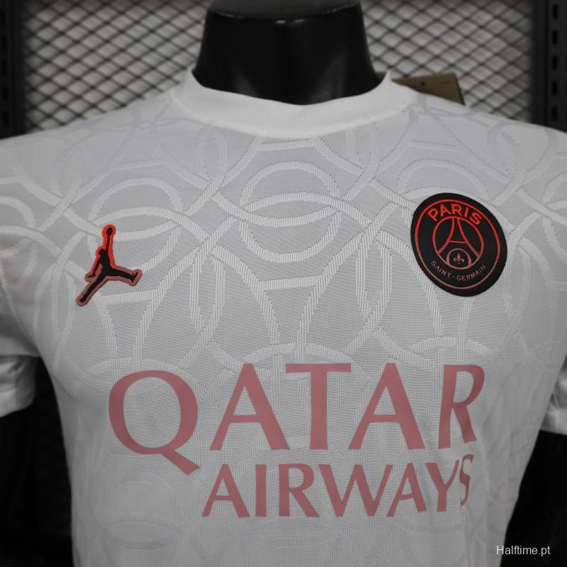 Player Version 24/25 PSG Academy Pro Pre-Match White Jersey