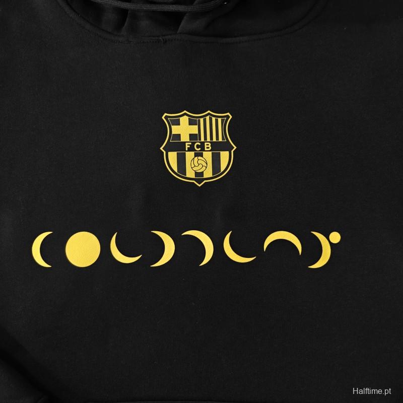 24/25 Barcelona x Coldplay Black/Navy/Red Hoodie