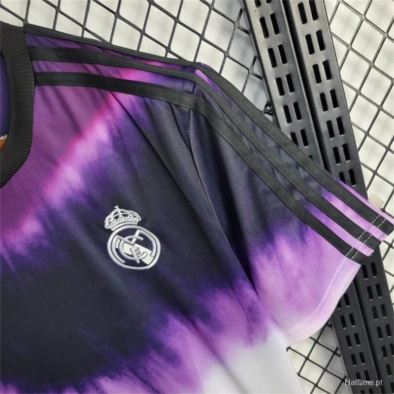 25/26 Real Madrid New Year Purple/White Jersey