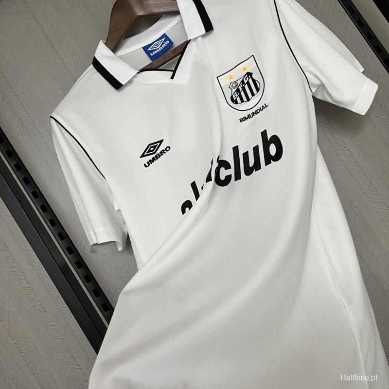 2001 Retro Santos Home Jersey