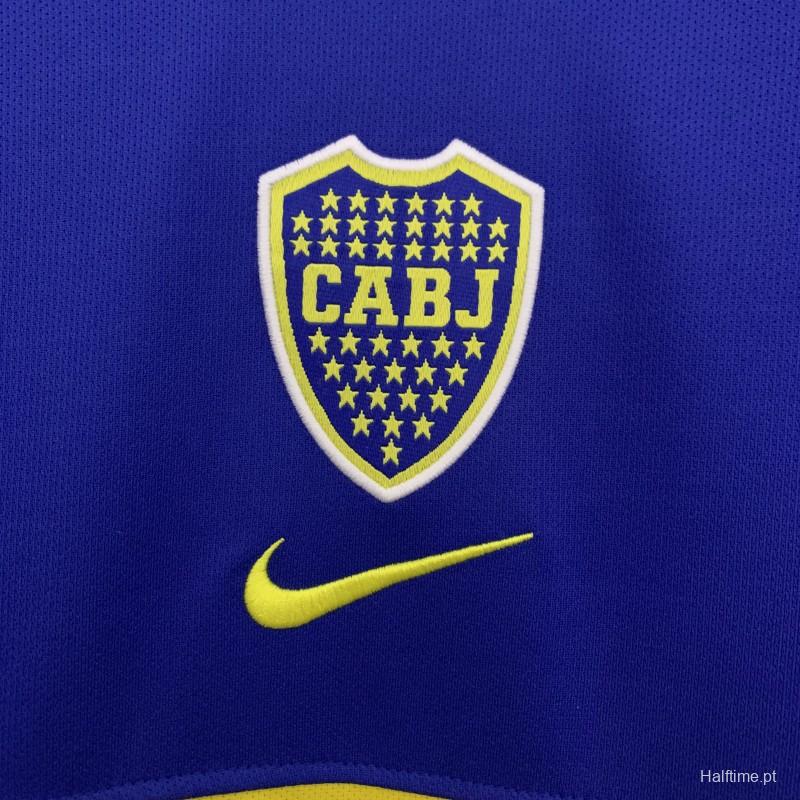 02/03 Retro Boca Juniors Home Jersey