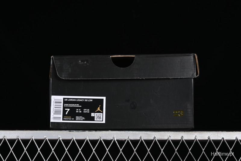 Nike Air Jordan Legacy 312 Low Sneakers with Velcro Strap and Triple Sole Design - HM3709-141