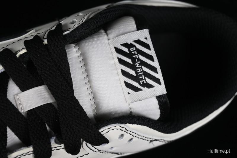 Nike SB Dunk Low OFF-WHITE Collaboration - Anniversary Edition Customized Low-Top Casual Skate Shoes - DJ2024-003