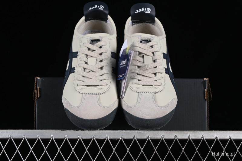 Onitsuka Tiger Mexico 66 Low-Top Leather Sneakers for Casual Running - 1183C102-200